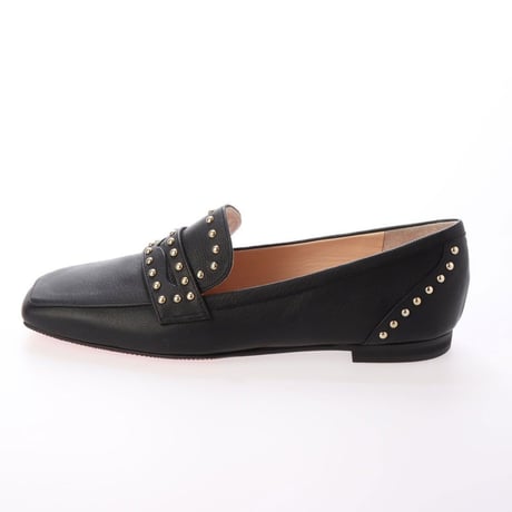 スタッズローファーシューズ / Studs Loafers Shoes L0206 （BLACK）