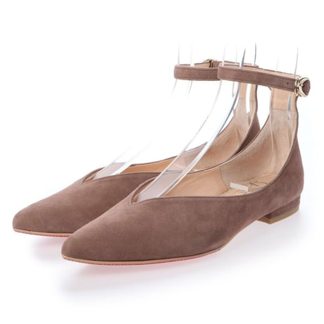 ネックストラップフラットパンプス/ Neck strap flat pumps L0204（OAK/S）