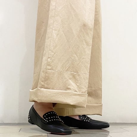 スタッズローファーシューズ / Studs loafers shoes L0206 （BLACK）