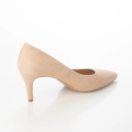 ポインテッドオールウェザーパンプス / Pointed all-weather pumps L0200A (P.BEIGE/S）