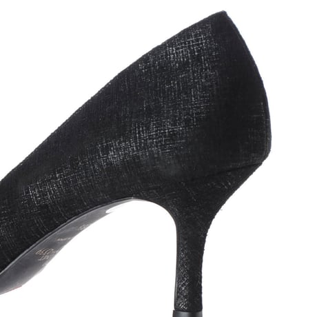 フォイルプロセッシングパンプス / Foil processing pumps L0137 (BLACK）