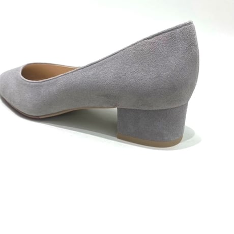 アーモンドトゥローヒールパンプス/Almond toe low heel pumps L0266 (L.GRAY/S)
