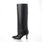 ルーズストレートロングブーツ/Loose straight long boots L0248 (BLACK)