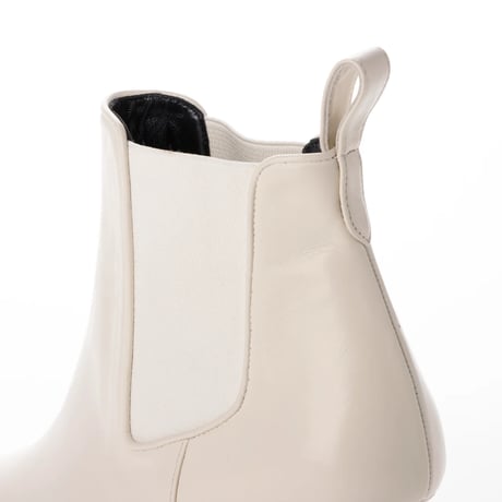 オールウェザーポインテッドサイドゴアショートブーツ/All weather pointed sidegore short boots L0230(OFFWHITE)