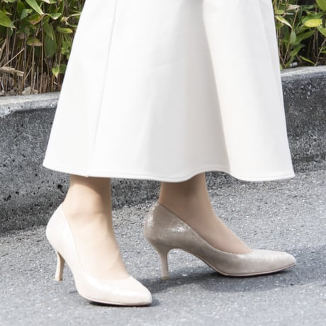 フォイルプロセッシングパンプス / Foil processing pumps L0137 (L.GOLD）