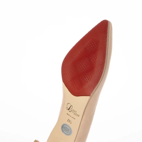 ポインテッドオールウェザーパンプス / Pointed all-weather pumps L0200A (P.BEIGE/S）
