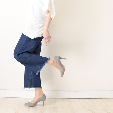 オールウェザーパンプス / All-weather pumps L0222 (L.GRAY/S）