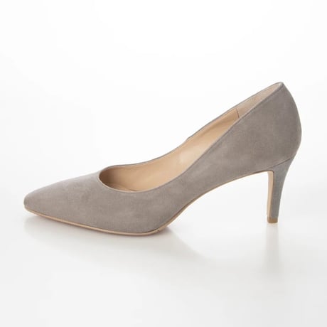 ポインテッドオールウェザーパンプス / Pointed all-weather pumps L0200A (L.GRAY/S）