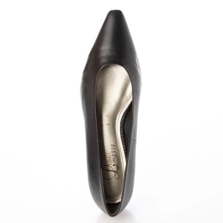 スリムスクエアトゥローヒールパンプス/Slim square toe low heel pumps L0243（BLACK）