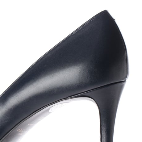 ロングノーズヒールパンプス/ Long nose heel pumps L0200 (NAVY）
