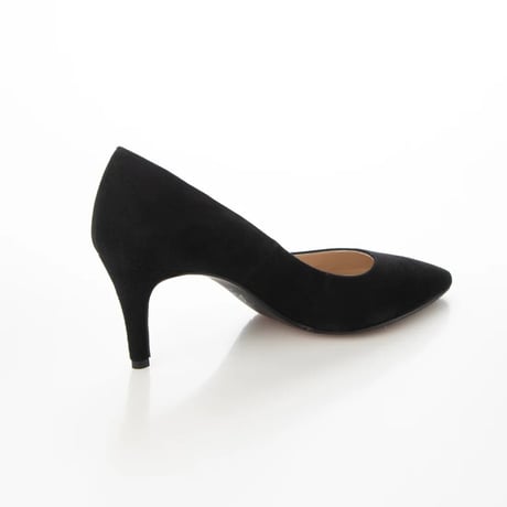 ポインテッドオールウェザーパンプス / Pointed all-weather pumps L0200A (BLACK/S）