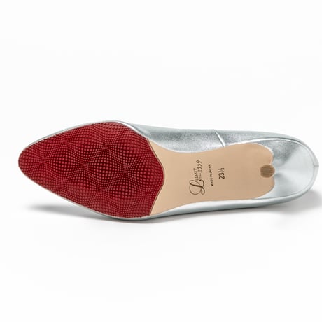 アーモンドトゥオールウェザーパンプス/Almond toe all weather pumps L0264 (SILVER)