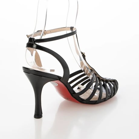 グルカハイヒールサンダル/Gurkha high heel sandal L0252（BLACK/E）
