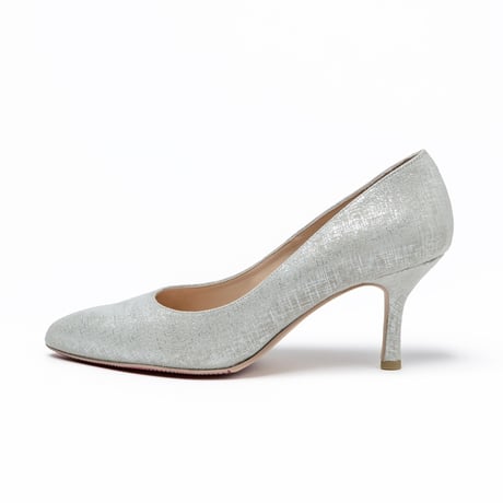 フォイルプロセッシングパンプス / Foil processing pumps L0137 (SILVER）