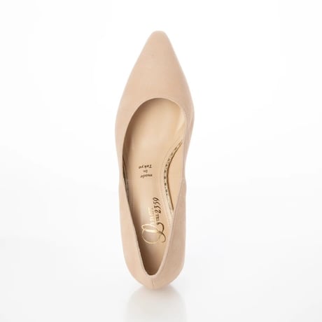ポインテッドオールウェザーパンプス / Pointed all-weather pumps L0200A (P.BEIGE/S）