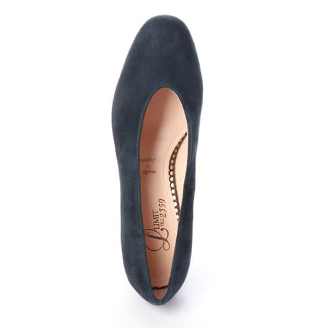 スクエアチャンキーヒールパンプス/ Square chunky heel pumps L0202（NAVY）