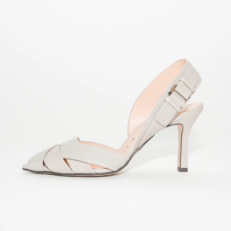 ソフトレザークロスサンダル/ Soft leather cross soft sandals L0274 (L.GRAY)