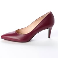 ロングノーズヒールパンプス/ Long nose heel pumps L0200（WINE）