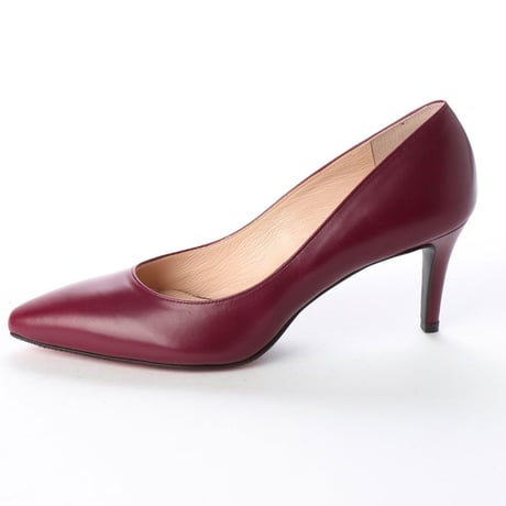 ロングノーズヒールパンプス/ Long Nose Heel Pumps L0200（WINE）