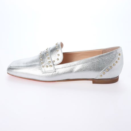スタッズローファーシューズ / Studs loafers shoes L0206 （SILVER）
