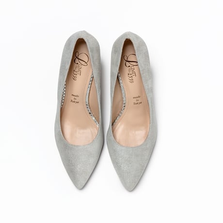 フォイルプロセッシングパンプス / Foil processing pumps L0137 (SILVER）
