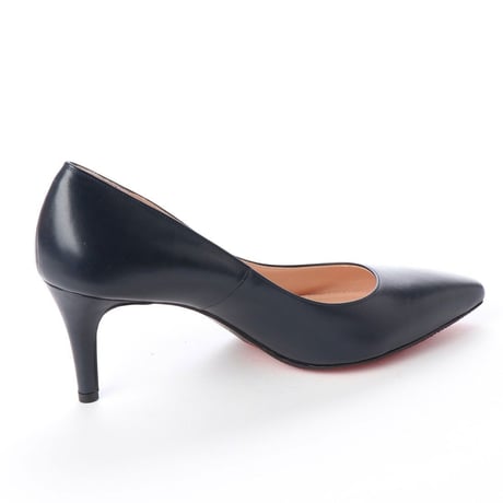 ロングノーズヒールパンプス/ Long nose heel pumps L0200 (NAVY）