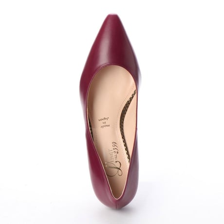 ロングノーズヒールパンプス/ Long nose heel pumps L0200（WINE）