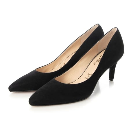 ポインテッドオールウェザーパンプス / Pointed all-weather pumps L0200A (BLACK/S）