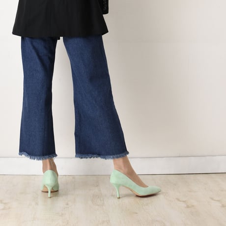 オールウェザーパンプス / All-weather pumps L0086A (L.GREEN/S）