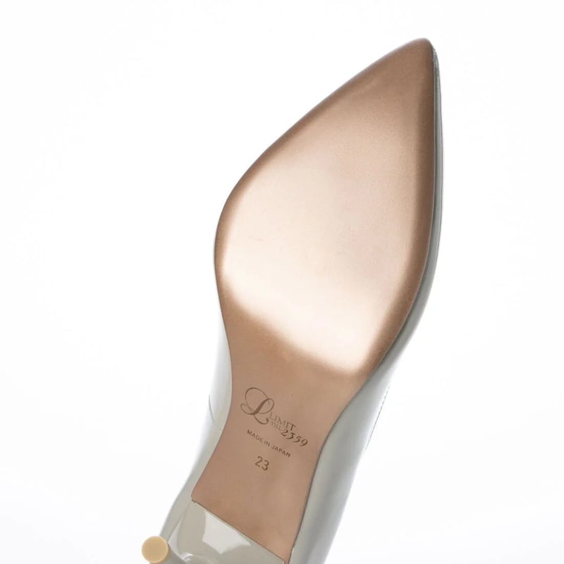ポインテッドトゥエナメルヒールパンプス/Pointed toe enamel heel pum