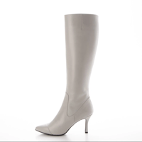 ポインテッドトゥロングブーツ/Pointed toe long boots L0232（L.GRAY）