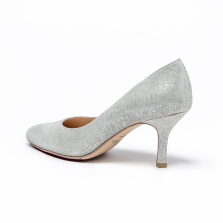 フォイルプロセッシングパンプス / Foil processing pumps L0137 (SILVER）