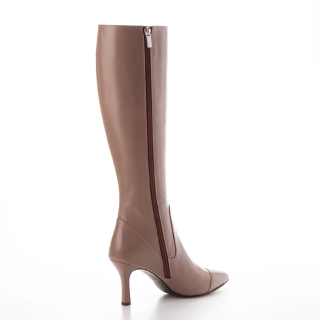 ポインテッドトゥロングブーツ/Pointed toe long boots L0232（P.BROWN）
