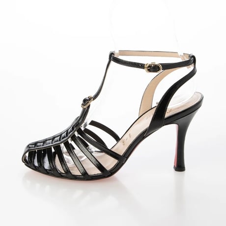 グルカハイヒールサンダル/Gurkha high heel sandal L0252（BLACK/E）