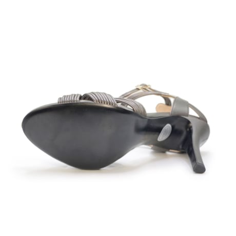 ノットデザインヒールトラップサンダル / Knot design heel trap sandals L0177（ÉTAIN）