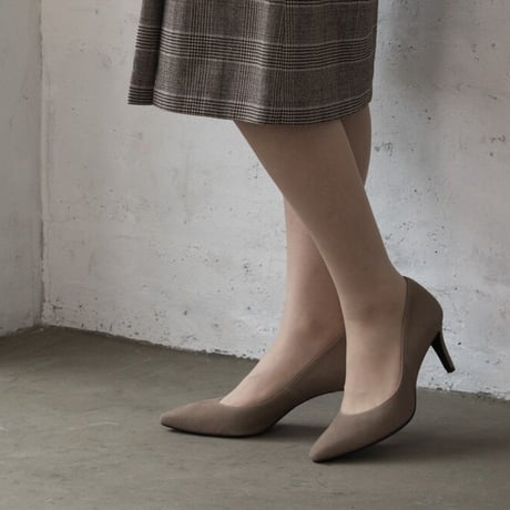 ポインテッドオールウェザーパンプス / Pointed all-weather pumps L0200A (OAK/S）