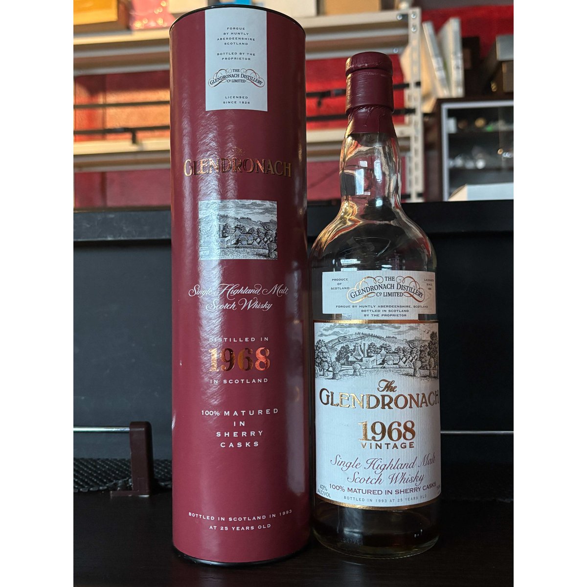 元箱/ボトル入】OB Glendronach Vintage 68-93 25y 43% 1