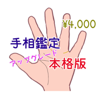 【お試し版Plusご購入者様専用】手相鑑定：本格版