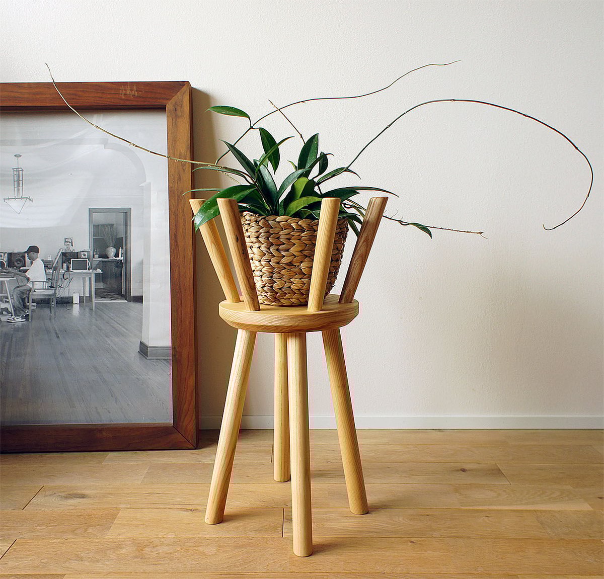 ひまわりページです！！ ハンドメイドスツール Botanical Stool