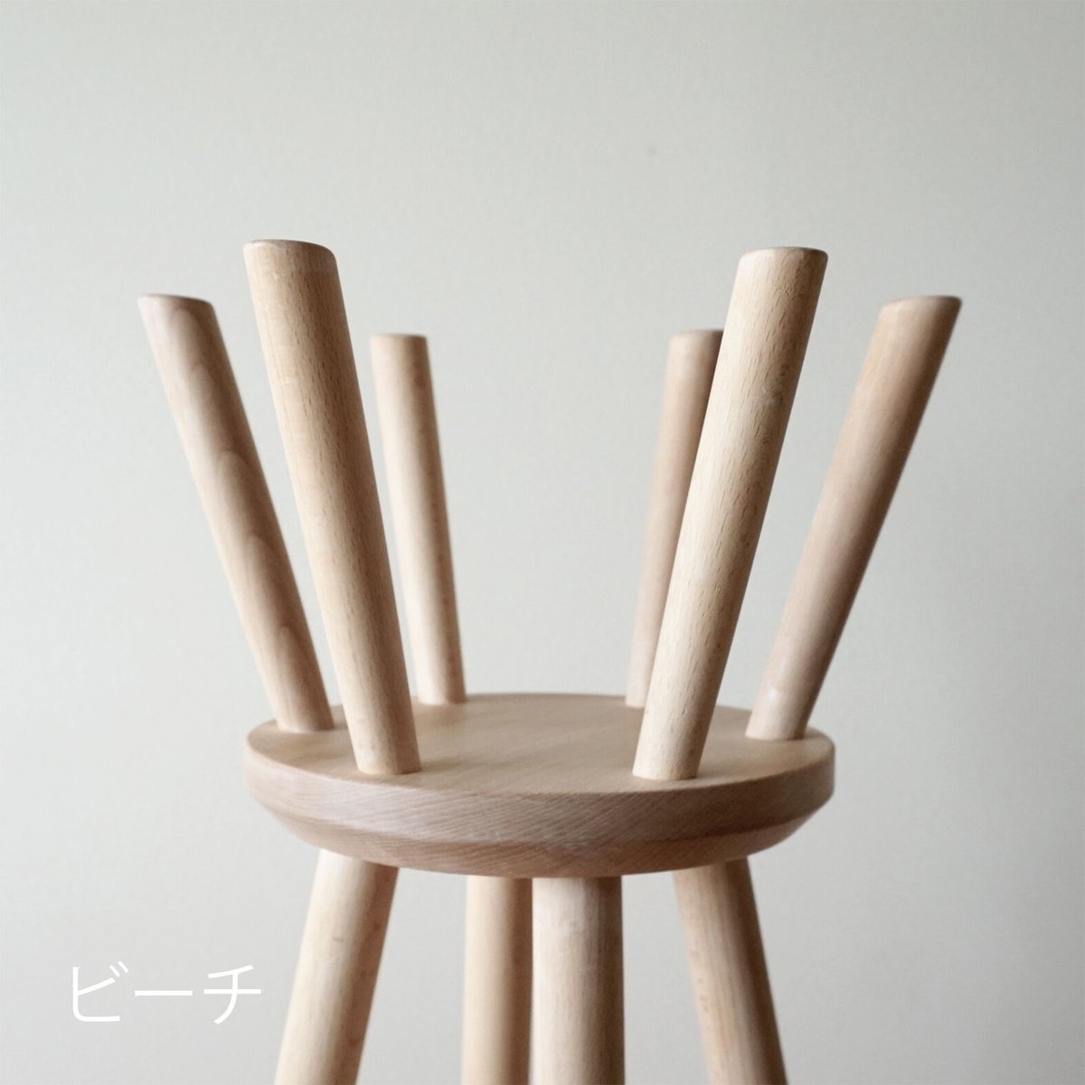 Botanical Stool 'crown' Mｻｲｽﾞ | kaguseisakusho'