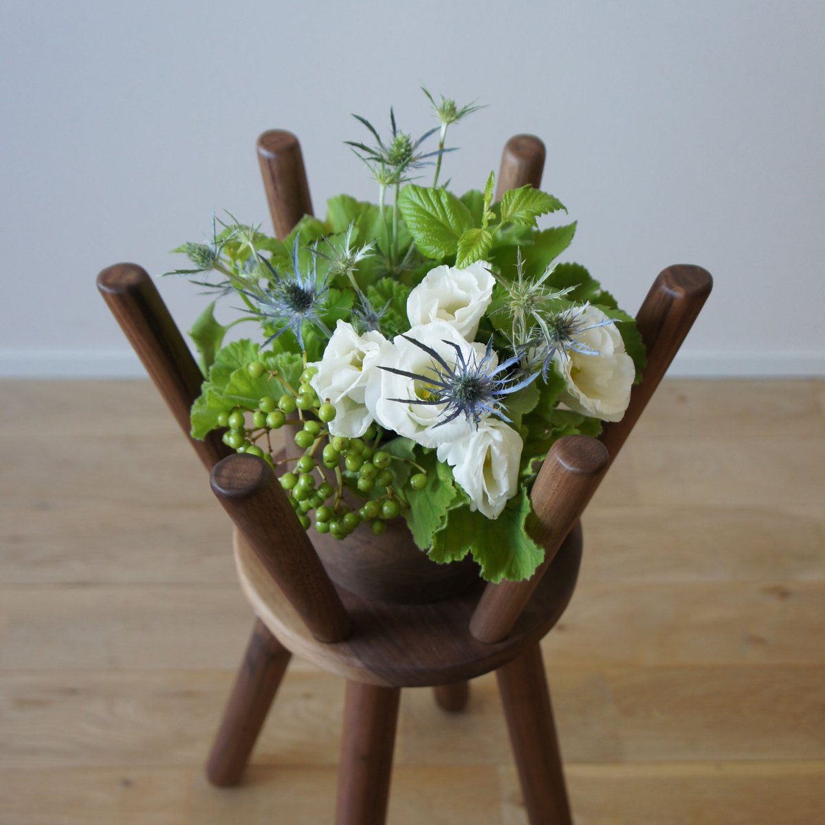 ボタニカルスツールM Botanical Stool 'crown M プランタースタンド
