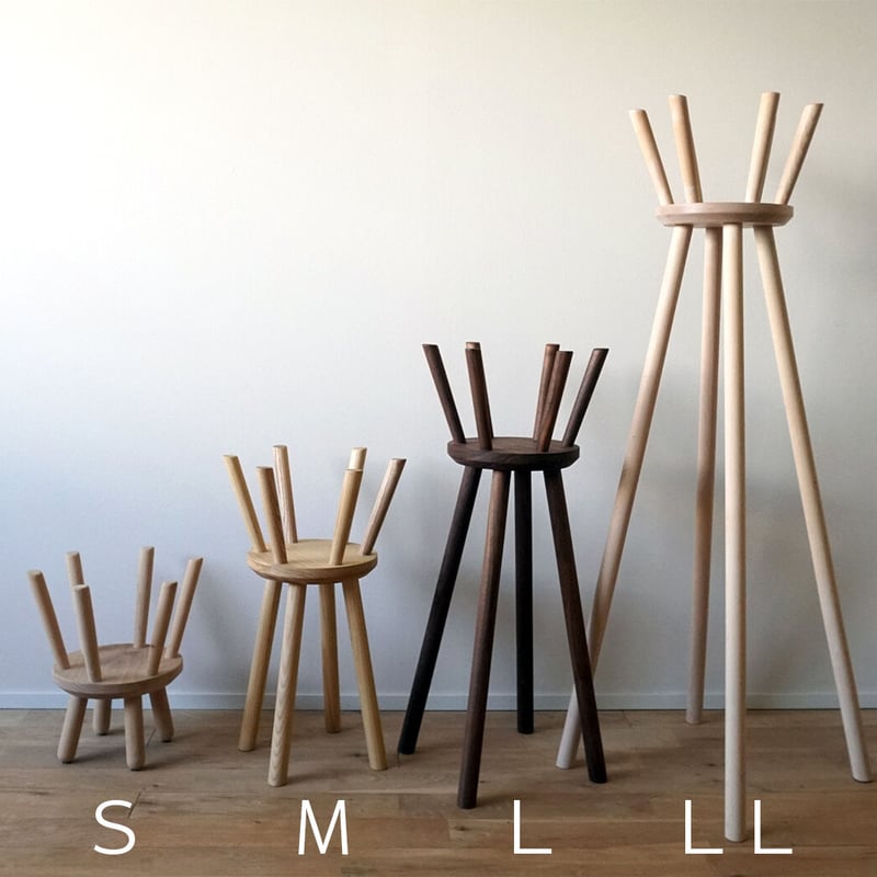 Botanical Stool 'crown' Mｻｲｽﾞ | kaguseisakusho'