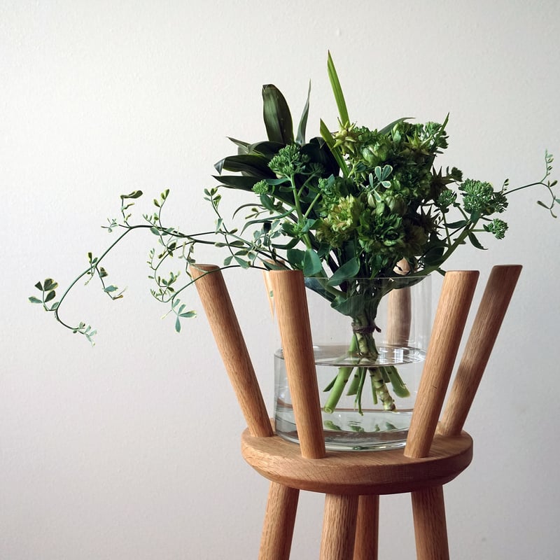 Botanical Stool 'crown' Lｻｲｽﾞ | kaguseisakusho'