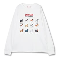 ＣommonNoun × Hirochika Machida Dog 天竺ロンT　(Limited Relaunch)