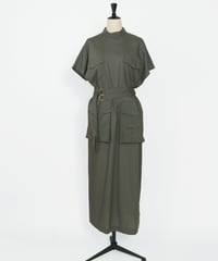 D-01 Work Dress [GREEN GRAY] sample