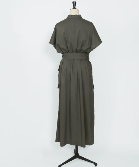 D-01 Work Dress [GREEN GRAY] sample