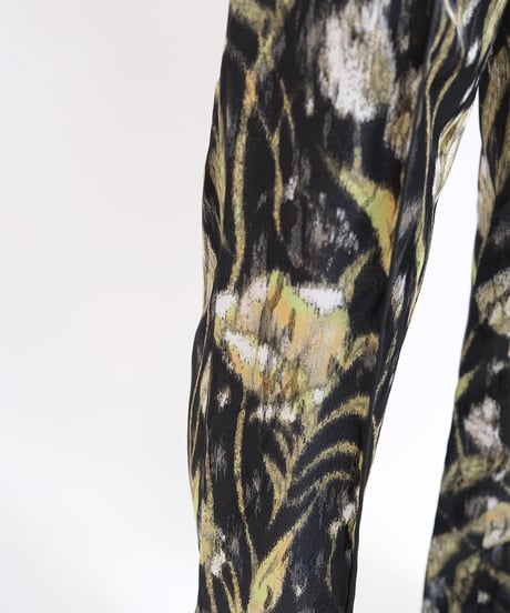 P-01/01 Bloom Tuck Pants <BLACK mix>