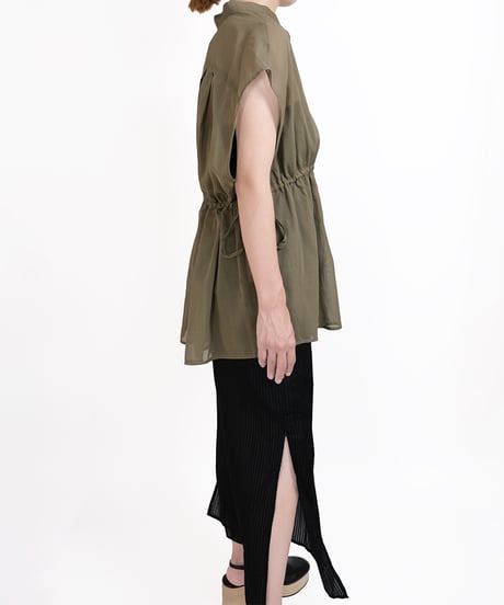 T-08/02 Gather Shirt <KHAKI> sample