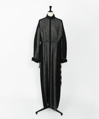 D-01/01 Wool Long Dress  <BLACK> sample
