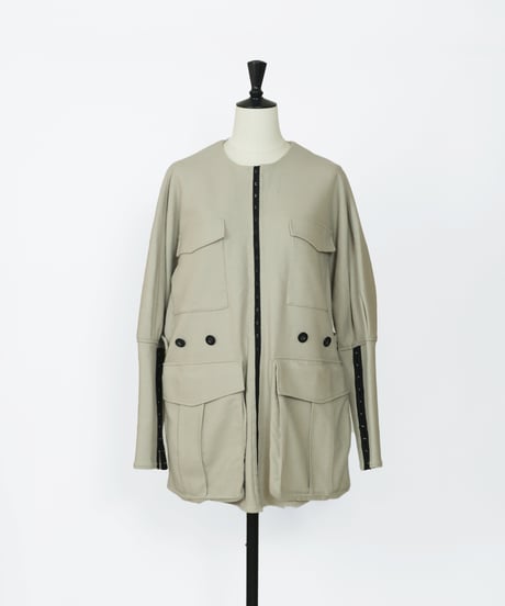T-02/01 Compression wool Work outer [GREGE] sample